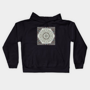 Barcelona Sagrada Familia Mandala Kids Hoodie